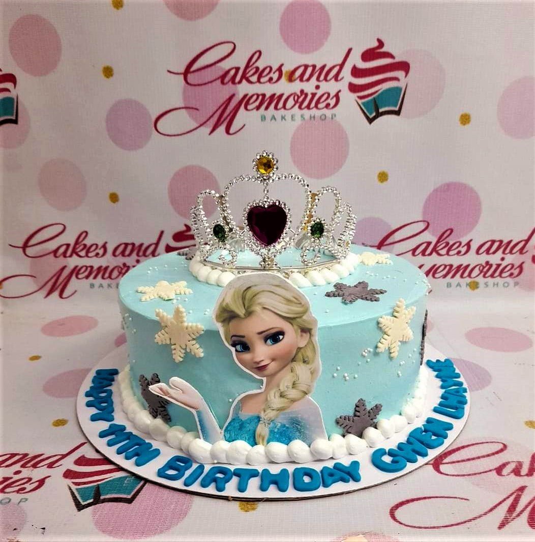Order Elsa Frozen Wonderland Cake Online, Price Rs.2500 | FlowerAura