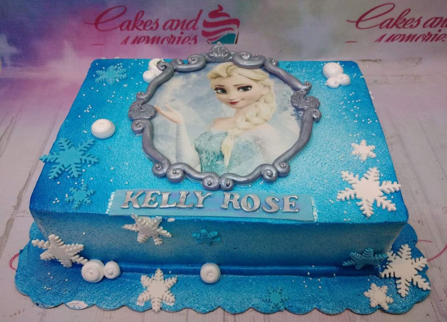 Frozen Castle Birthday Cake (17) | Baked by Nataleen