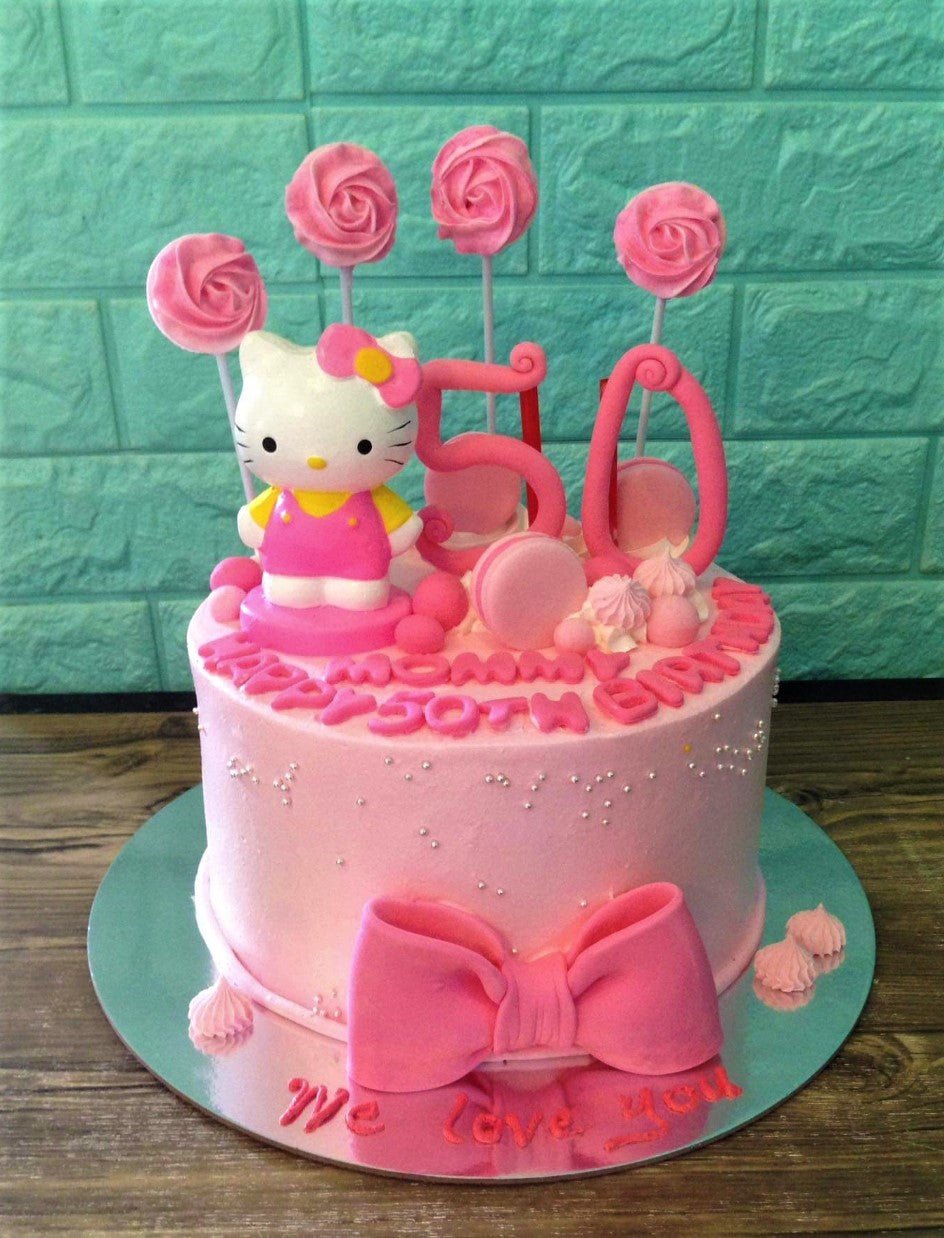 Hello Kitty Birthday Cake – Blue Sheep Bake Shop