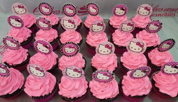 Hello kitty cupcakes 🎀 All handmade - Nightingale Cupcakes