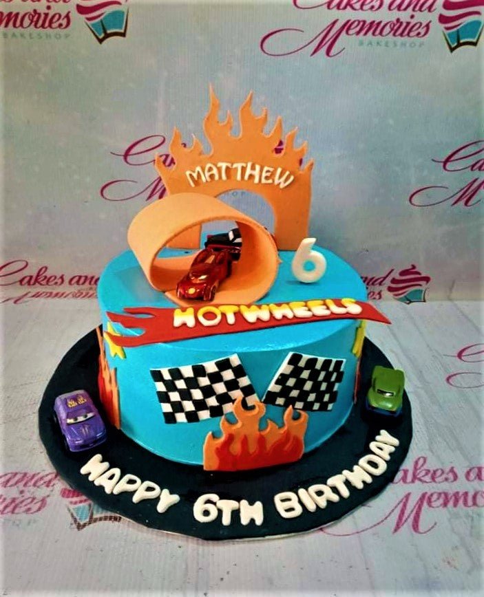 Original Hot Wheels Car Cake by bakisto - the cake company