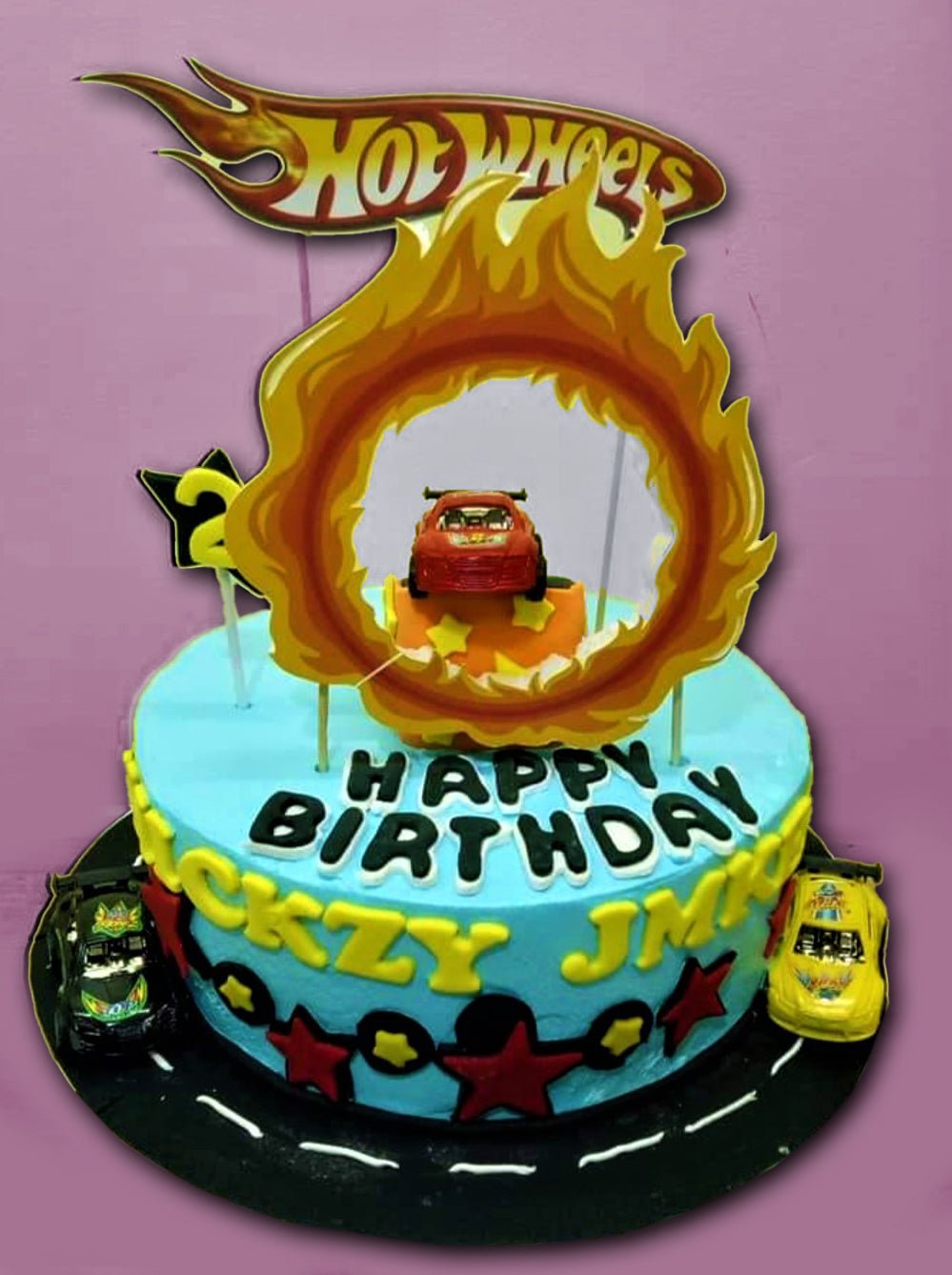 Hot Wheels Birthday Cake - B0595 – Circo's Pastry Shop