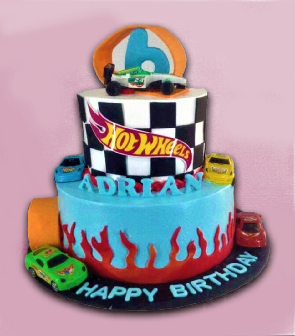 Hotwheels Birthday Cake – celticcakes.com