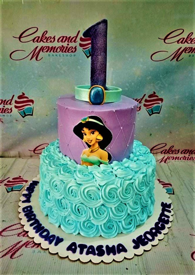 MoMa Cakes - Princess Jasmine birthday cake with hand made... | Facebook