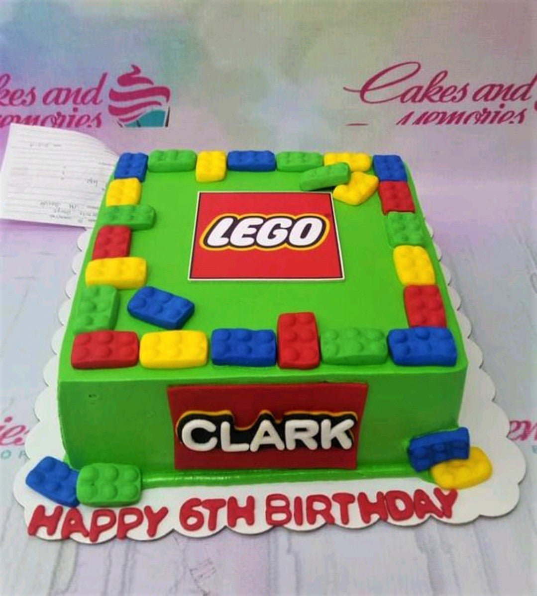 Lego Cake - 1117 – Cakes and Memories Bakeshop