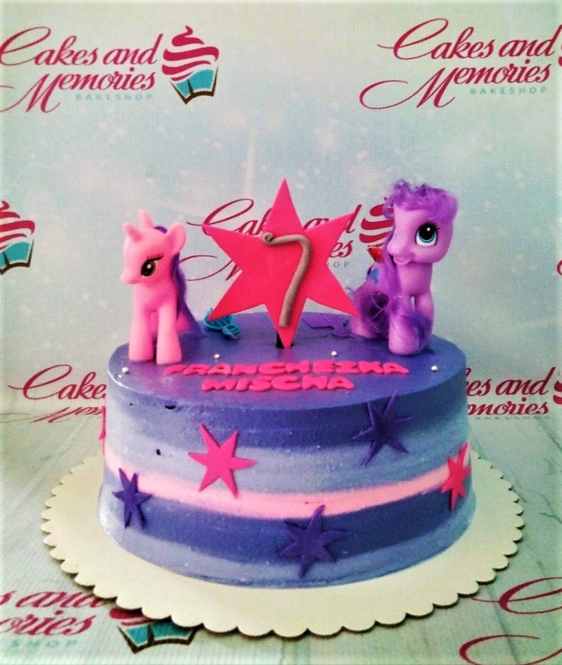 Rarity And Twilight Sparkle My Little Pony Cake 13pcs/set My