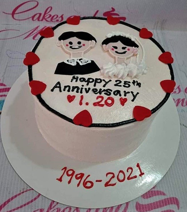 Write Parents Name On Cake Pictures For Golden Anniversary Wishes