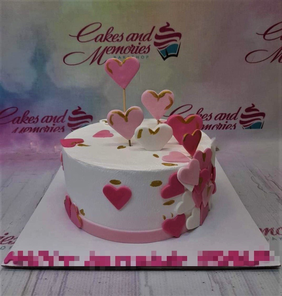 Anniversary Cake Design for Parents - The cake fairy