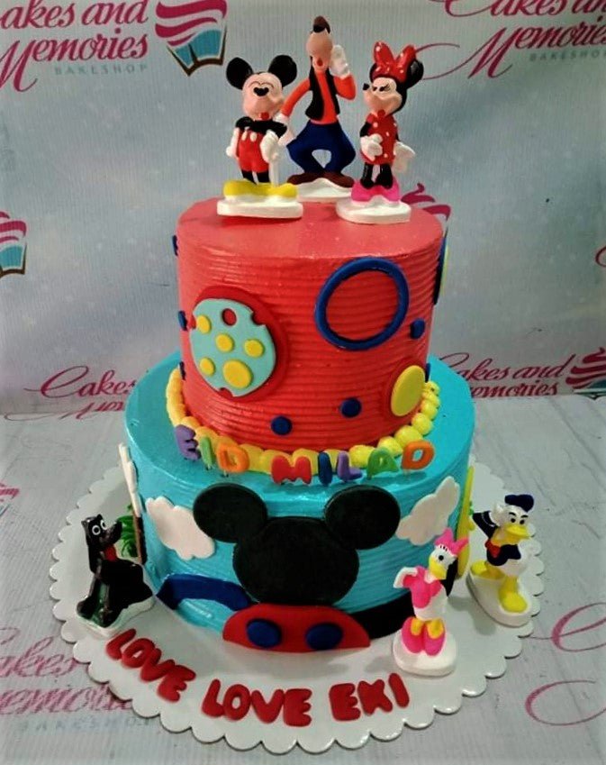 Olaf Mickey Cake -Easy Disney Frozen Birthday Cake | Hungry Happenings