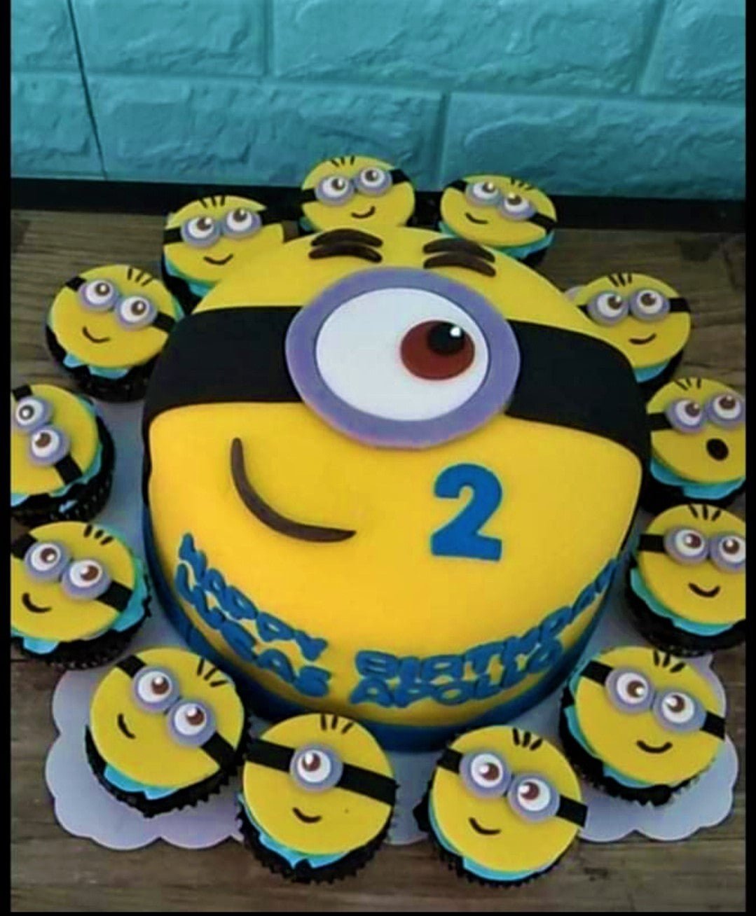Minions Pool Party Cake