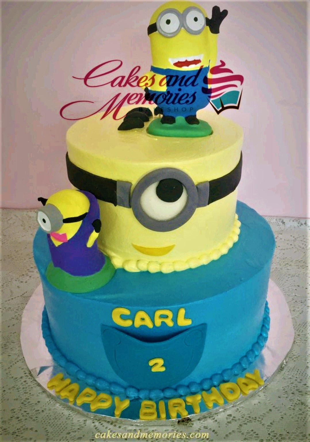 Designer Cake- Minions Party Cake – LFB Foods