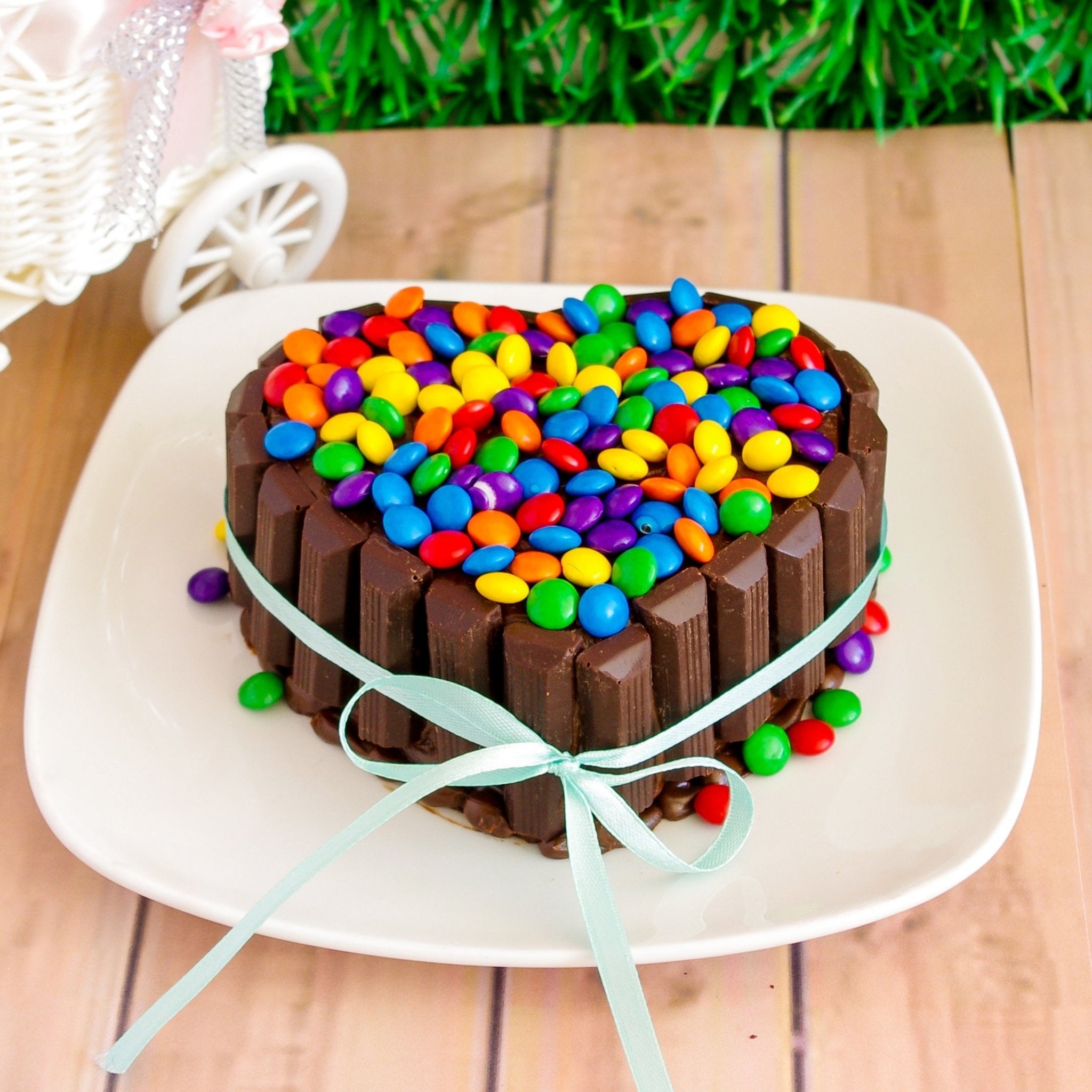 How To Make a Rainbow Layer Cake with a Candy Surprise Inside | The Kitchn