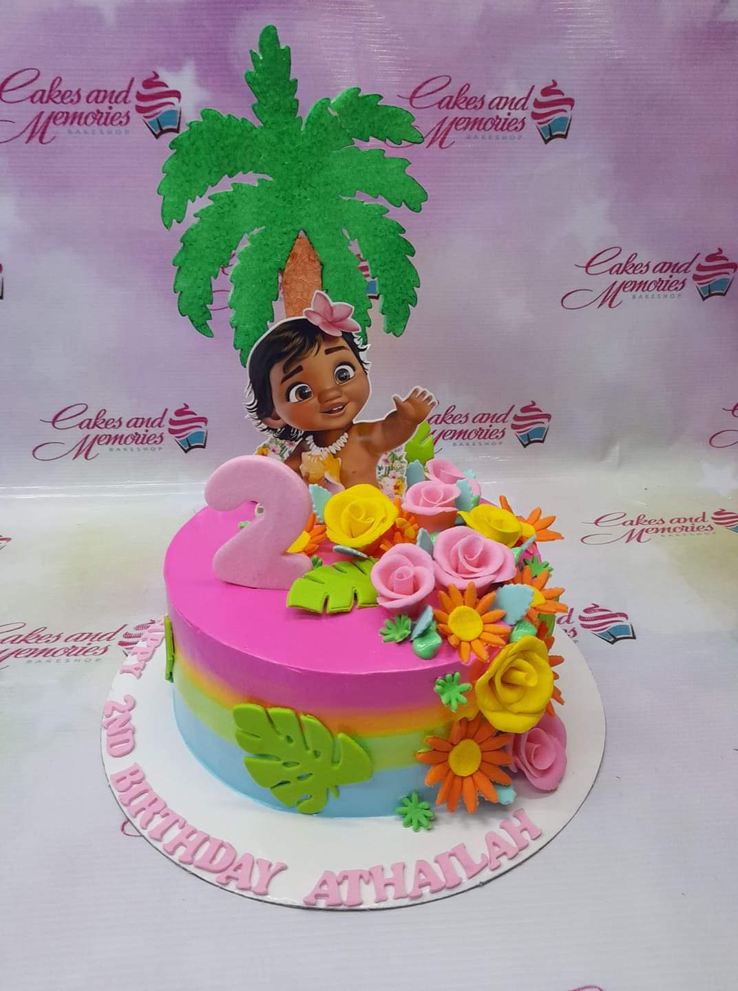 Baby Moana Cake Topper – Cake Toppers MJ