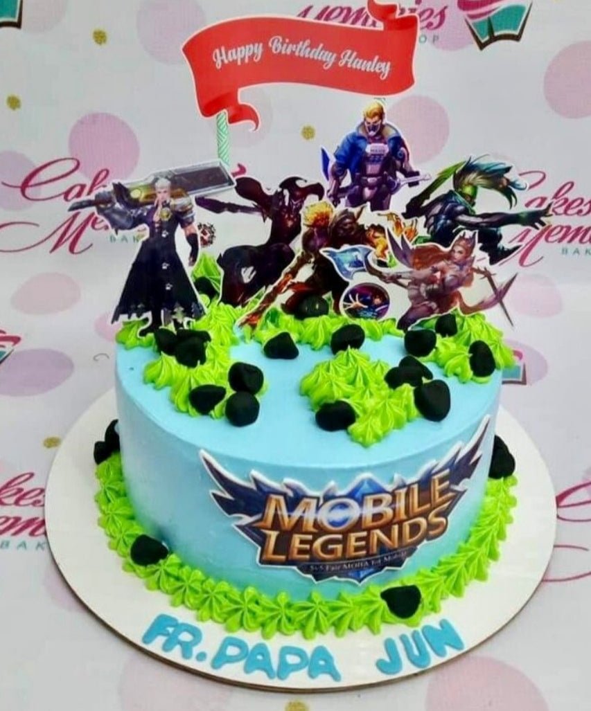 Mobile legend cake design | Cake, Cake design, Avenger cake