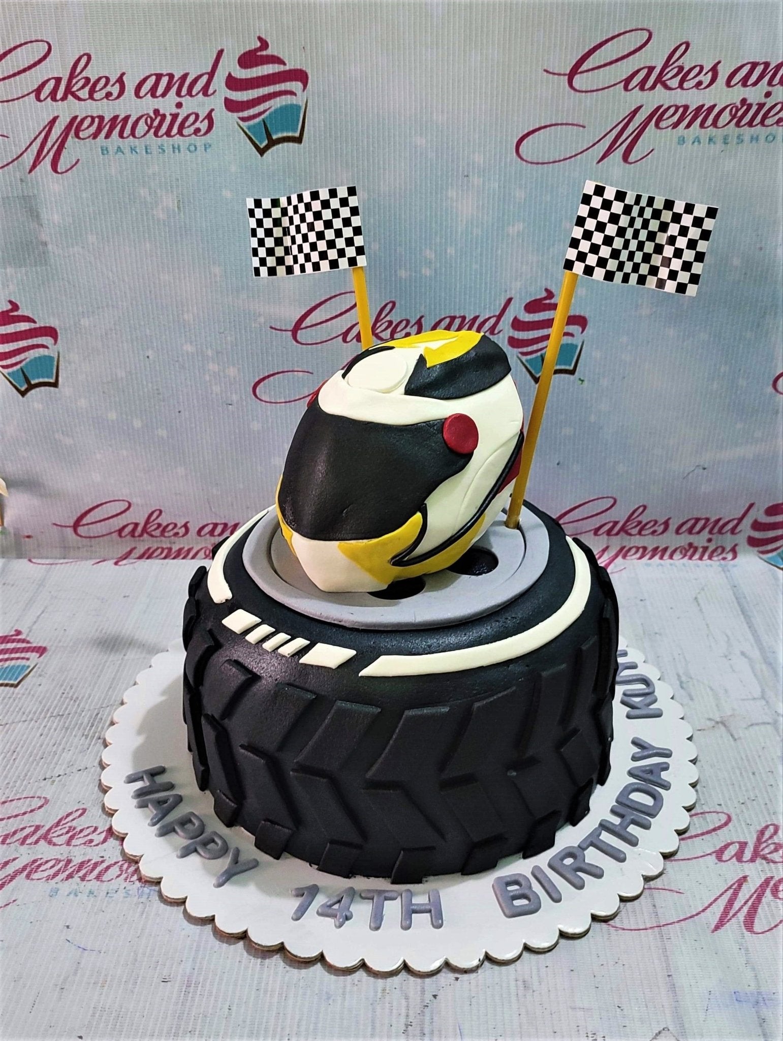 fondant motorcycle helmet Motorcycle Cake