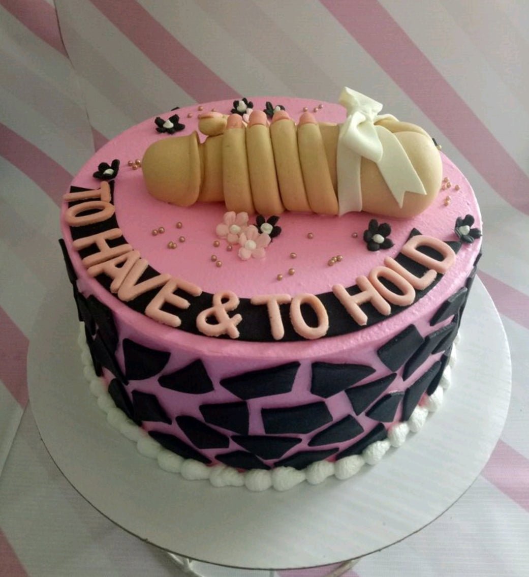 Buy Hen Themed Naughty Cake Online in Delhi NCR : Fondant Cake Studio