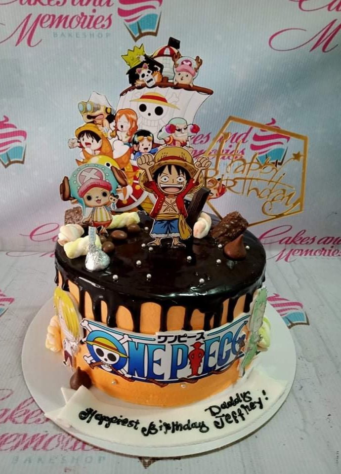 The Queen of Cakes  One Piece Anime themed birthday cake Thank you  itstimmyy for ordering Simple cute and fun onepiececake  onepiececakes thequeenofcakesbayarea  Facebook