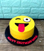 1 layer, 1 tier, 1layer, 1tier, Birthday Cakes, Customized Cakes, Emoji, Non Rush, NonRush,  Sheet5