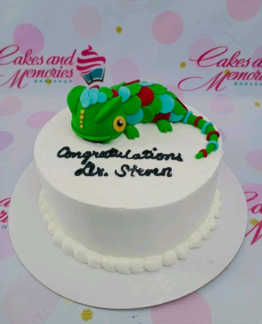 1 layer, 1 tier, 1layer, 1tier, Birthday Cakes, Customized Cakes, Iguana, Lizard, Non Rush, NonRush,  Sheet5