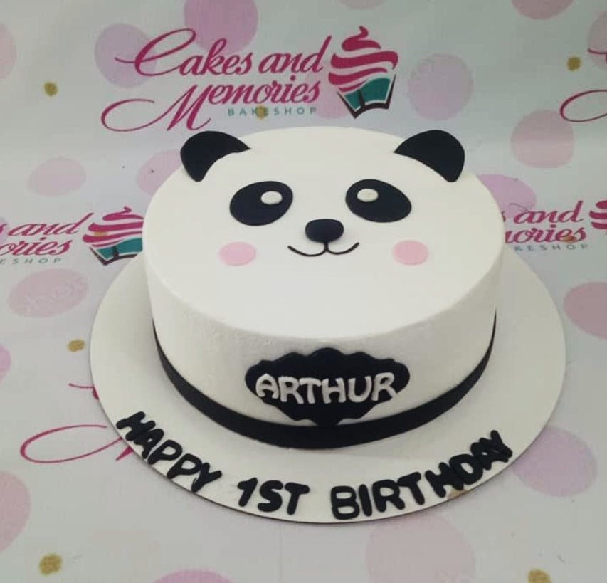 Halal-Certified Panda Playground Cake - Piece Of Cake