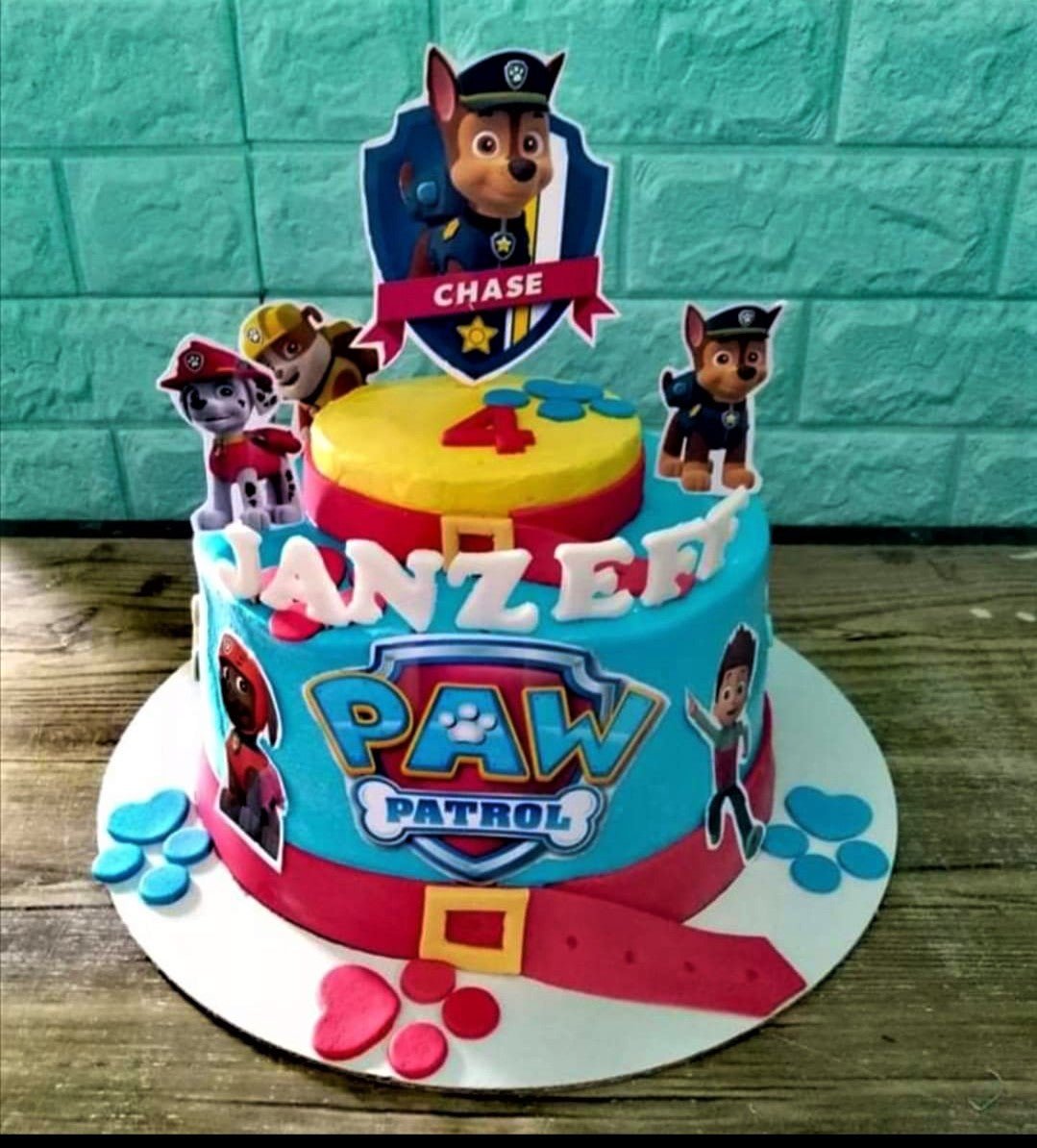 Amazon.com: 8.3 paw patrol skye Cake Topper –Square Edible Birthday Cake  Decorations, Happy Birthday Cake : Grocery & Gourmet Food