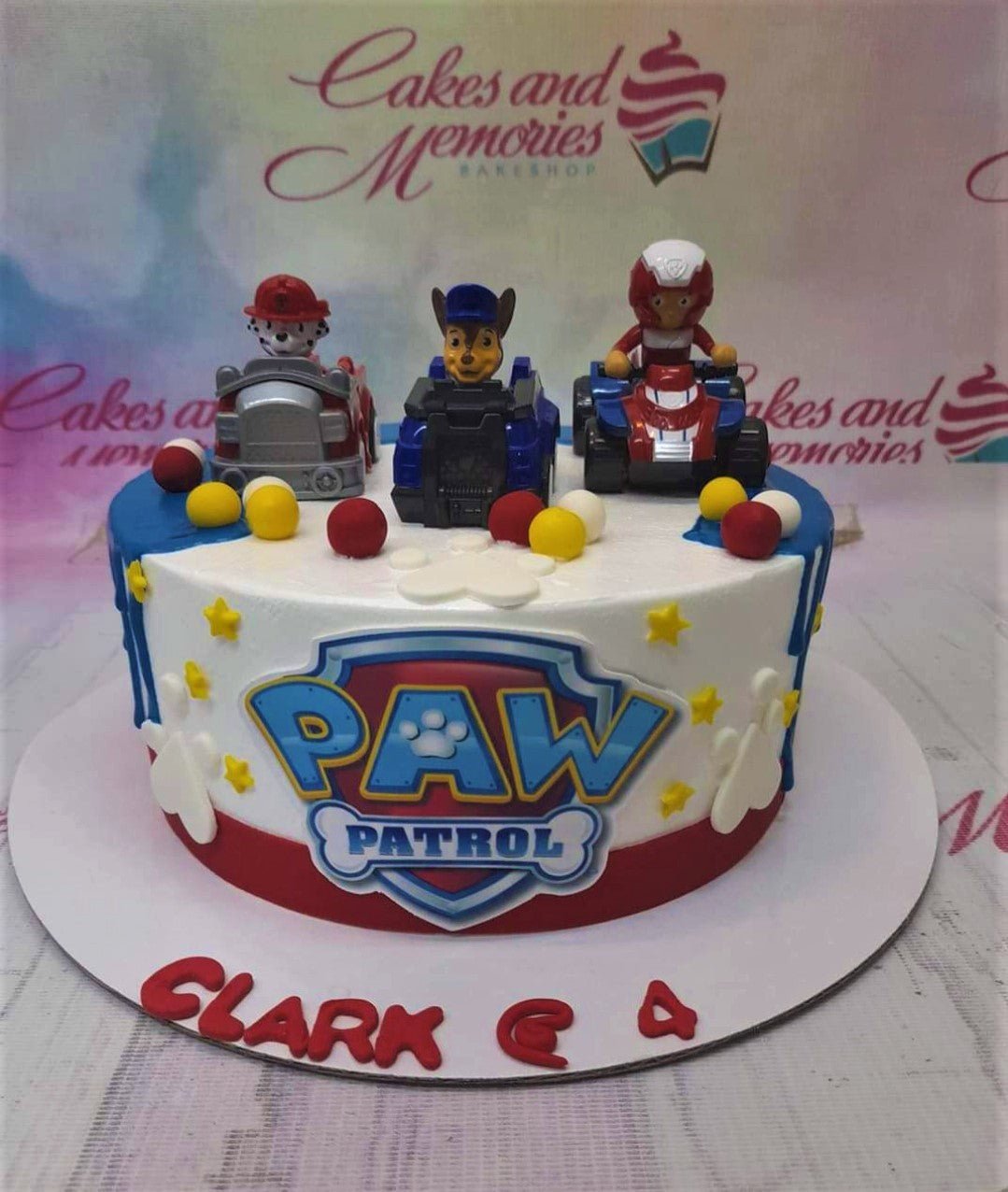 Kimmi's Cakes - 🐾 Paw Patrol Birthday Cake🍰🐶 Red Velvet... | Facebook