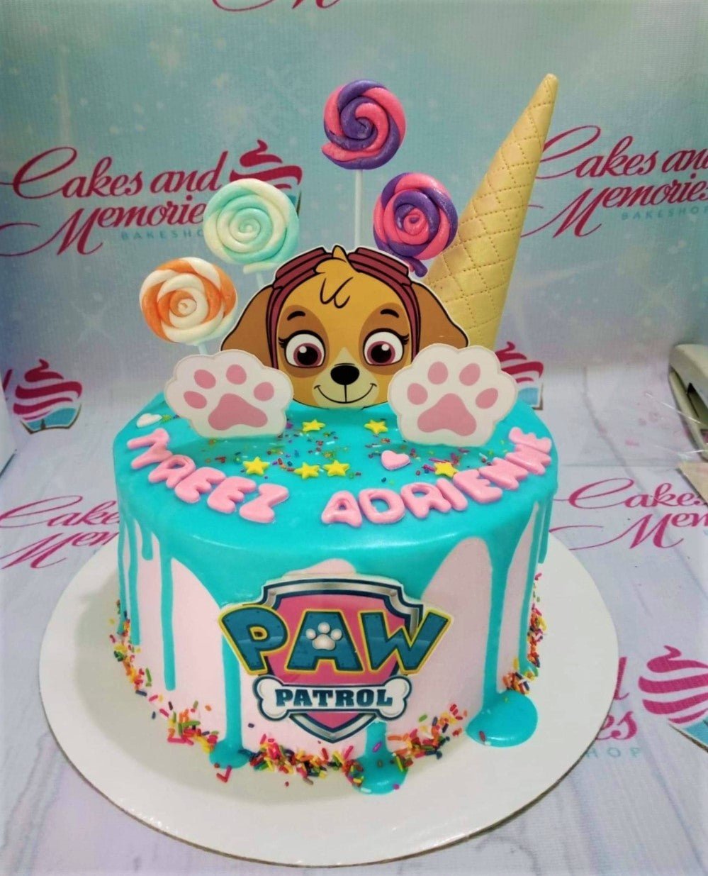 Paw Patrol Themed Celebration Cake – Helen's Candy Shop