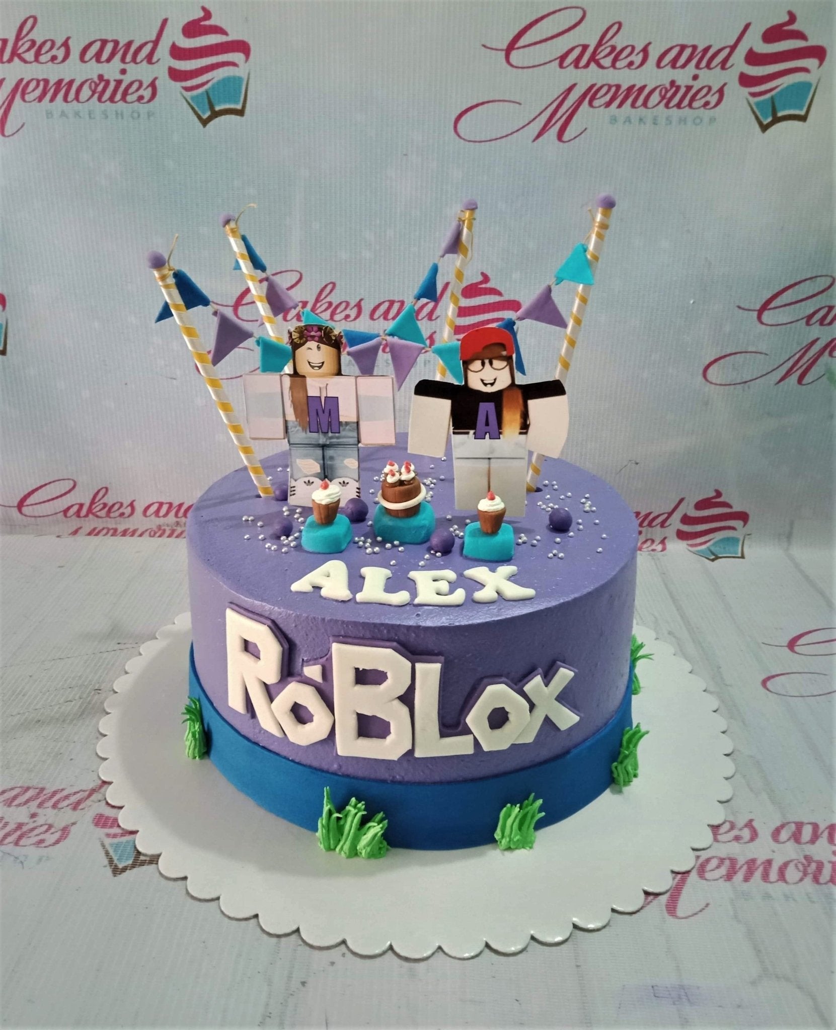 Boys Roblox Cake – Miss Cake