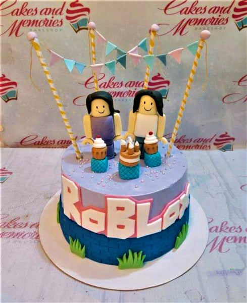 ROBLOX - Decorated Cake by Desislavako - CakesDecor
