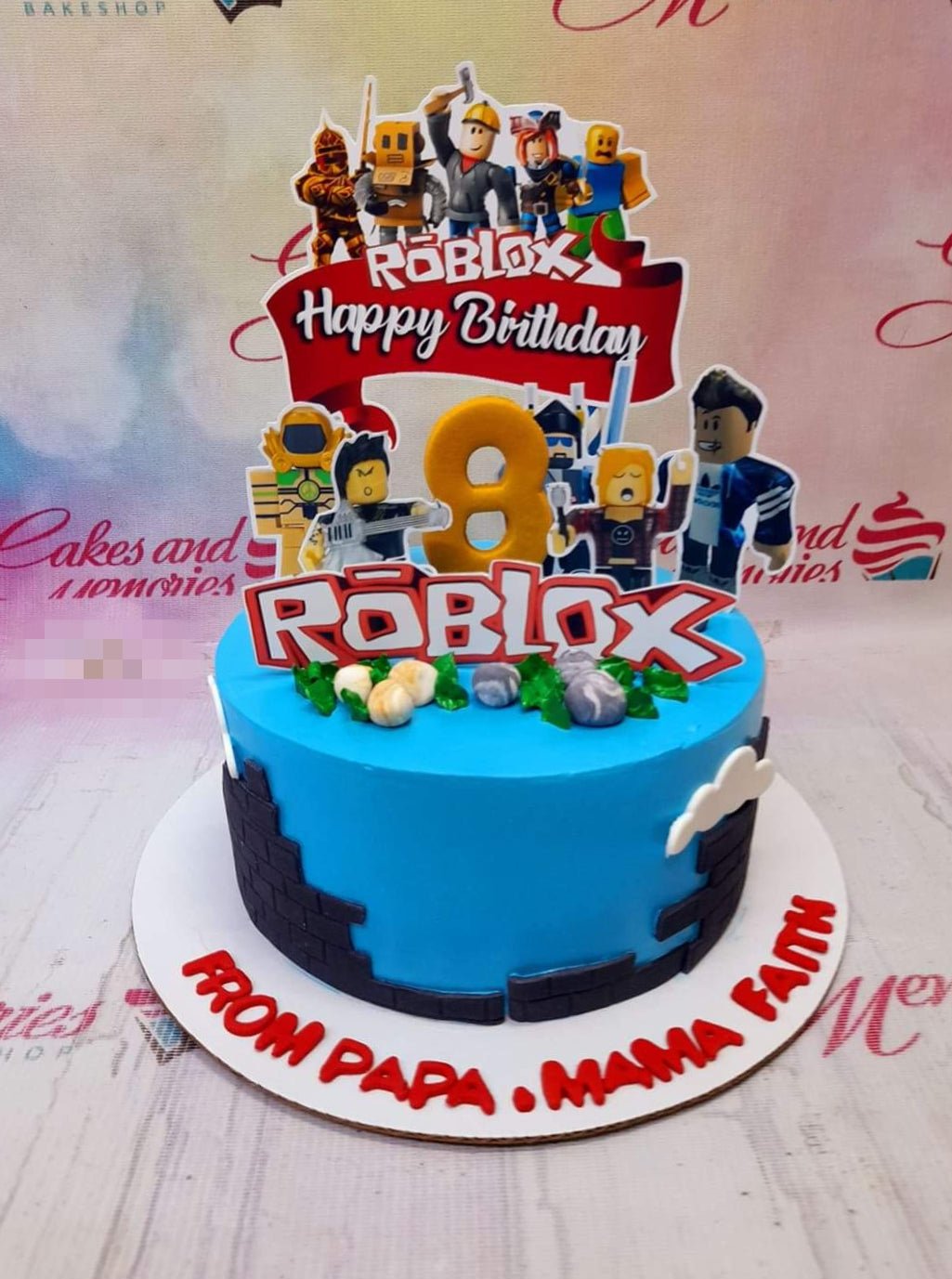 Shop for Fresh Roblox Theme Birthday Cake online - Cooch Behar
