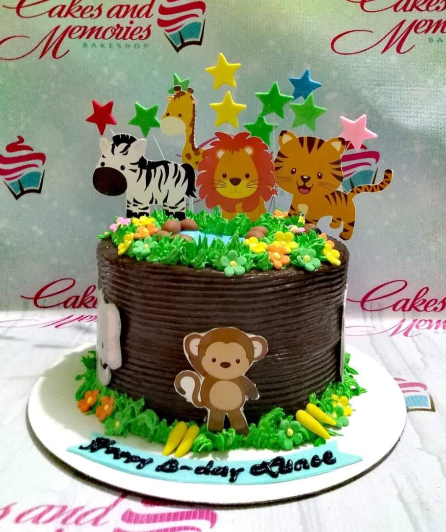 My Jungle Cake | Kids' Birthday Party Cake Dubai | Pandoracake.ae Order  Online