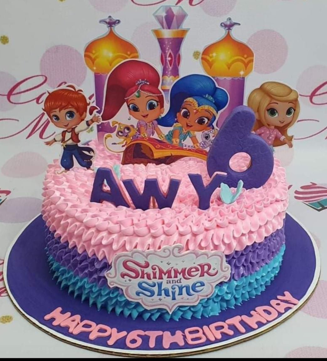 Shimmer and Shine cake for Ms Wendy... - NAILAH'S CAKE HAVEN | Facebook