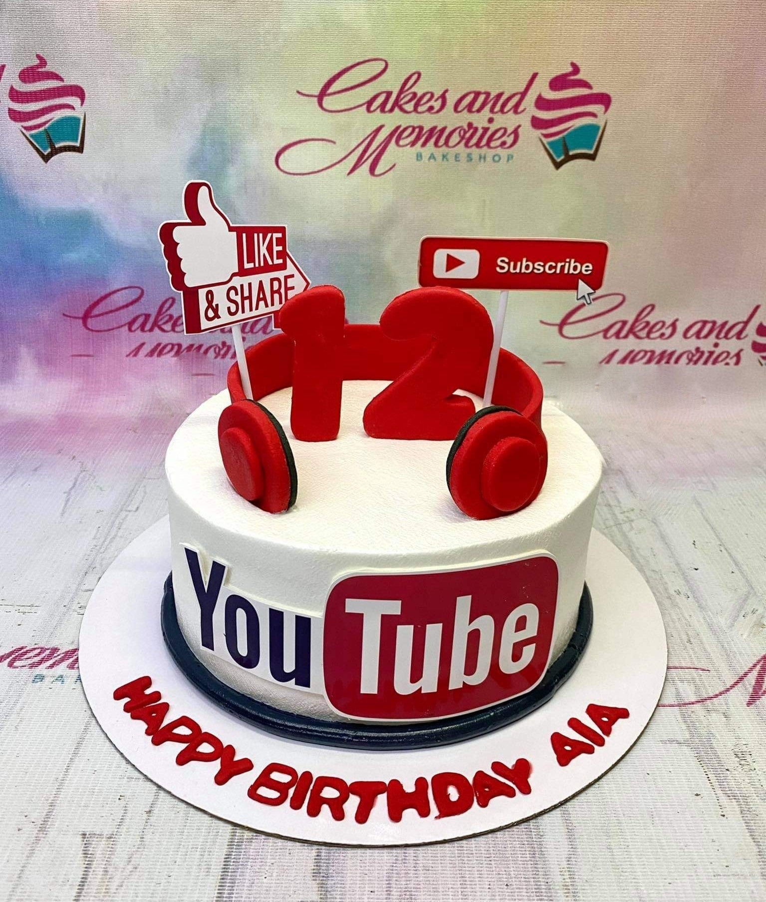 Social Media Cake 1119 – Cakes and Memories Bakeshop