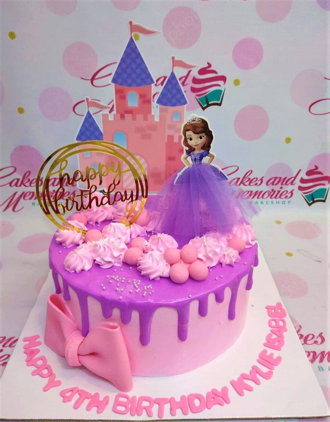 Sofia the First~ 3rd Birthday Cake ~ | SweetPea Designer Cakes