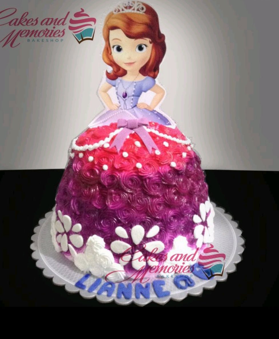 princess sofia dress cake Princess Sofia dress cake