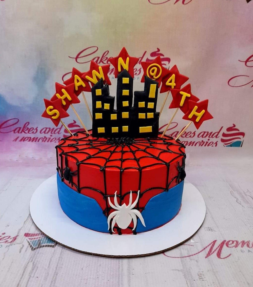 Panduan dan Tips Membuat Kue Spider Man Cake yang Mengagumkan Spiderman Cake - 1123 – Cakes and Memories Bakeshop