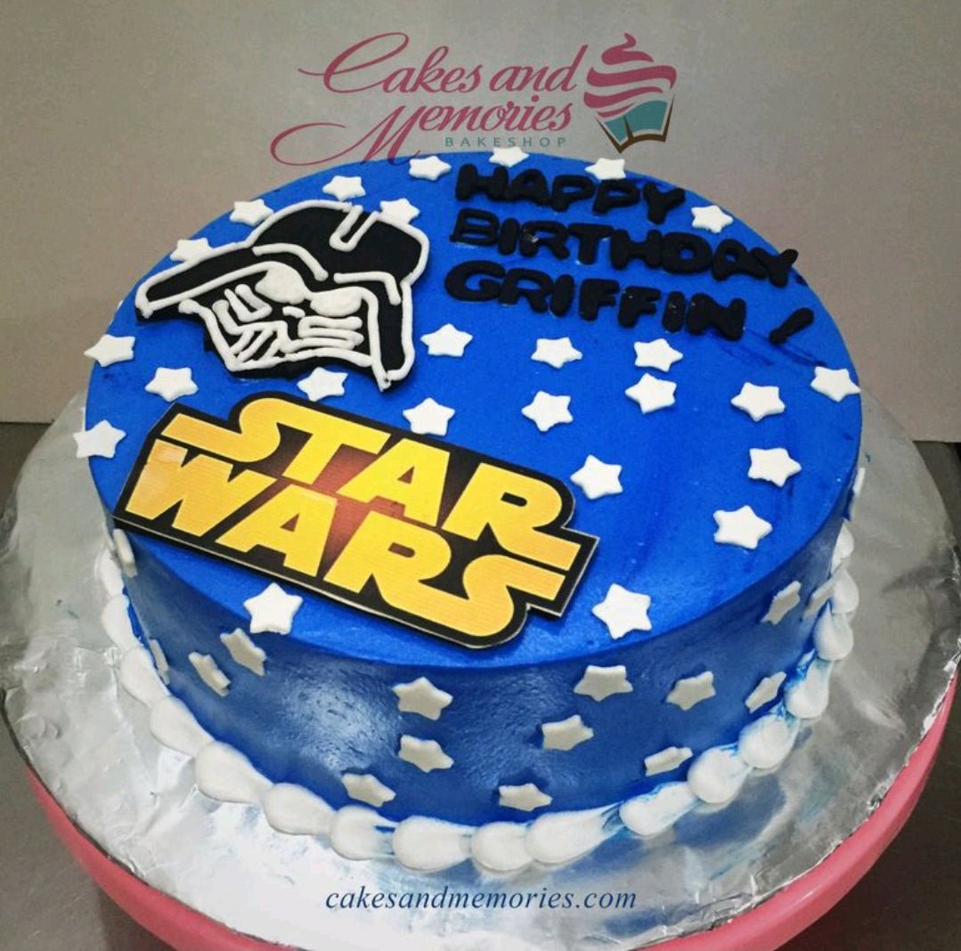 1 layer, 1 tier, 1layer, 1tier, Birthday Cakes, Customized Cakes, jedi,  Printout Topper, Rush Orders, RushOrders, Sheet3, star wars