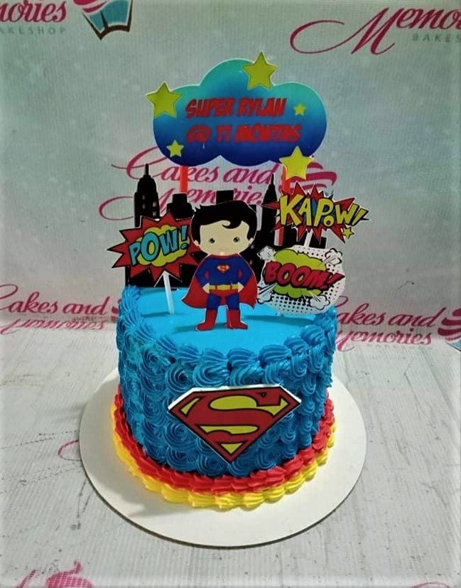 Superman Cake Design Images (Superman Birthday Cake Ideas) | Superman  birthday cake, Superhero birthday cake, Superman birthday party cake