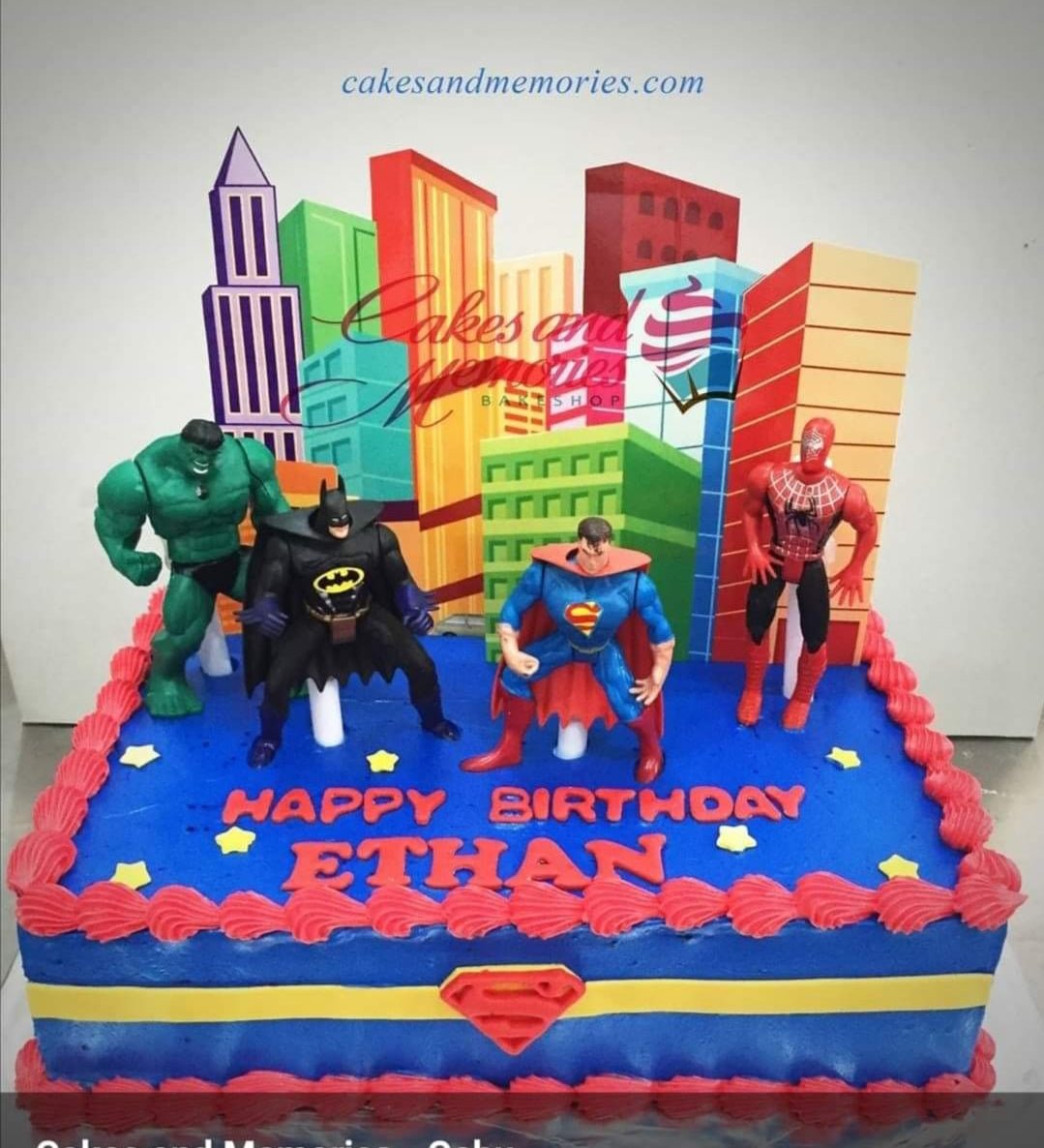 Vintage Super Heroes Batman & Superman Cake Toppers 1977 | eBay