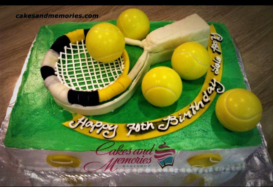 Tennis Court Cake - CakeCentral.com