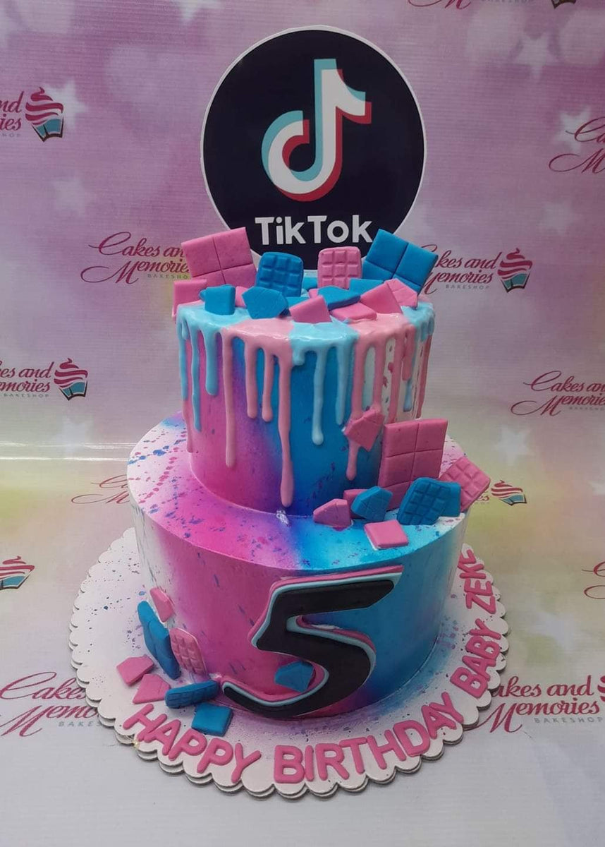 Tiktok Cake - 2202 – Cakes and Memories Bakeshop