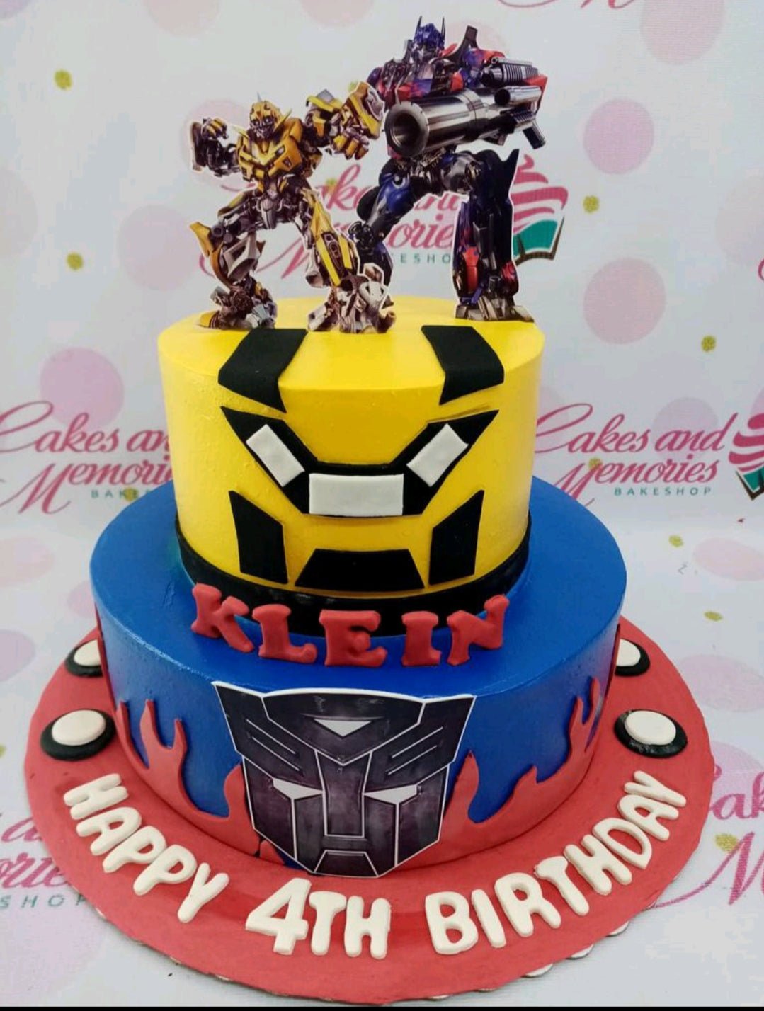 Transformers Cake 2203 Cakes and Memories