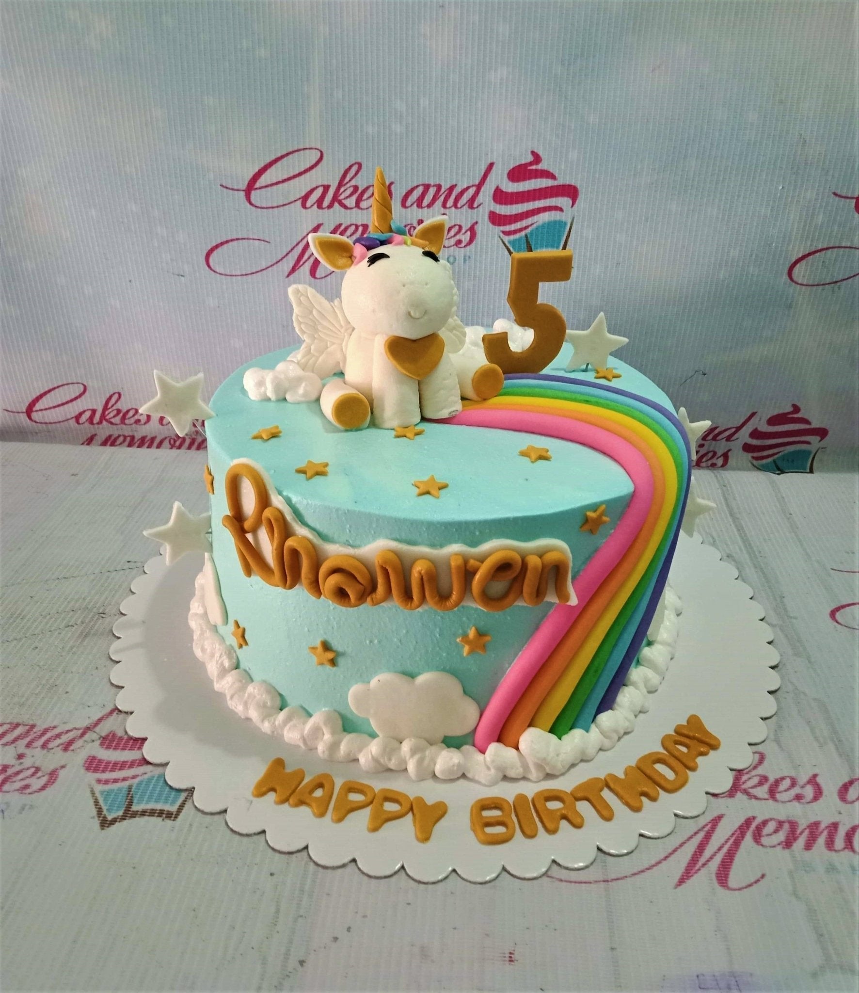 Unicorn Theme Cake – French Cakes