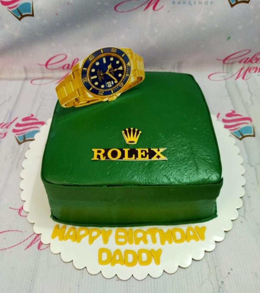 Watch Cakes Ideas For Him || Rolex Watch Cake Ideas ⌚ ✓ Cakes For Him on  Birthday or Success Party - YouTube