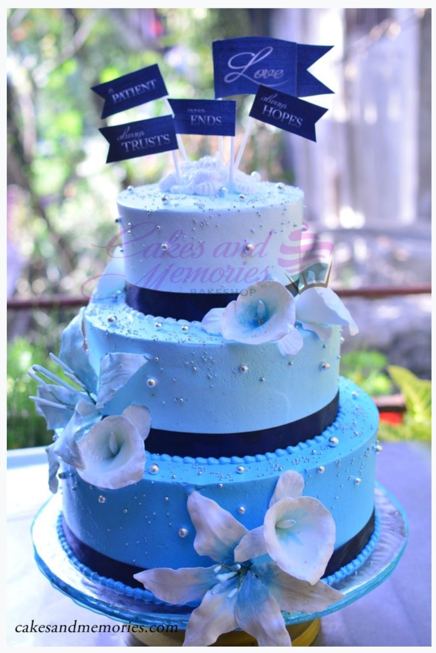 3 Tier Wedding Cake | Online delivery | Kalyan G | Kanpur - bestgift.in
