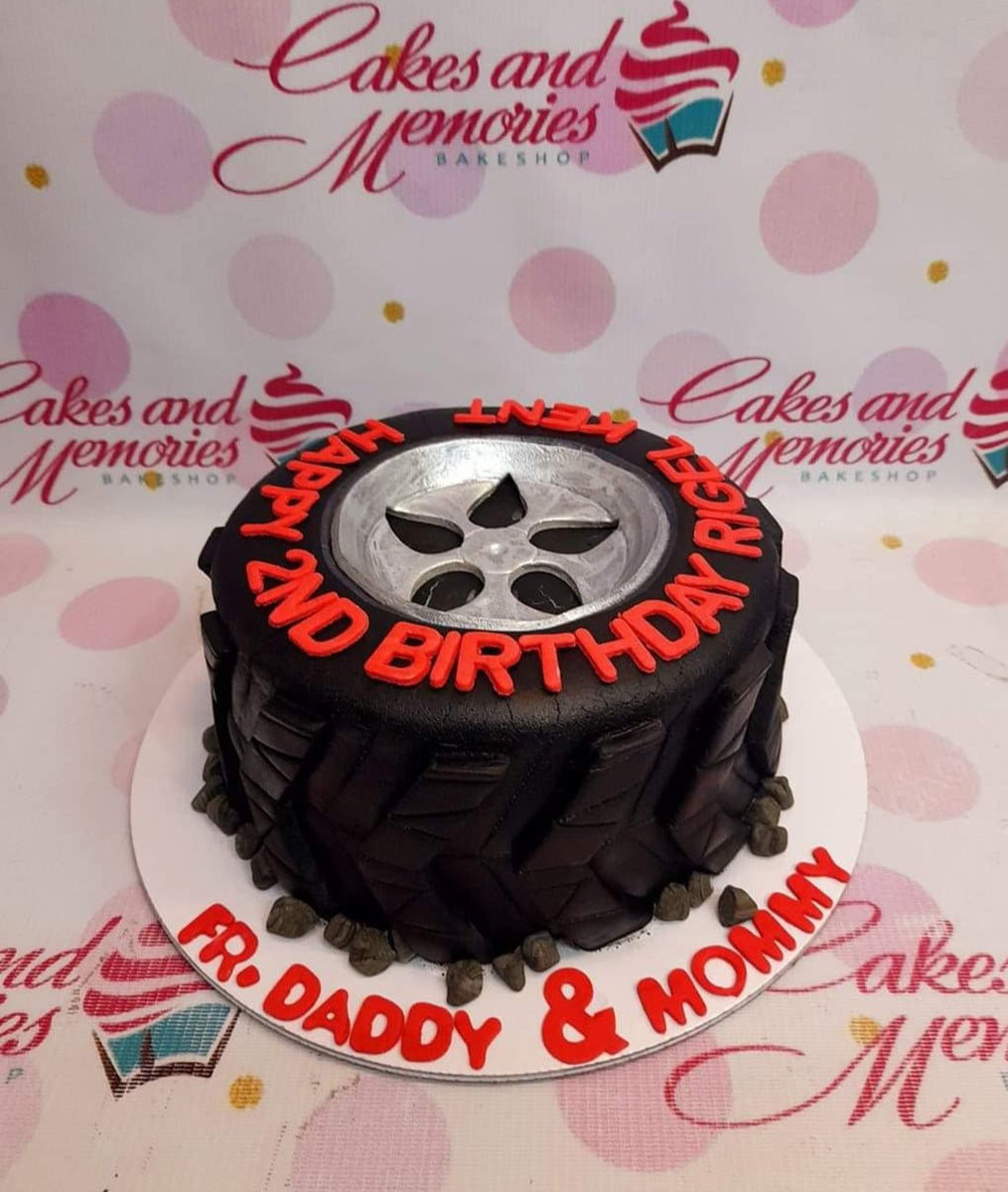 Wheels Cake - 1111 – Cakes and Memories Bakeshop