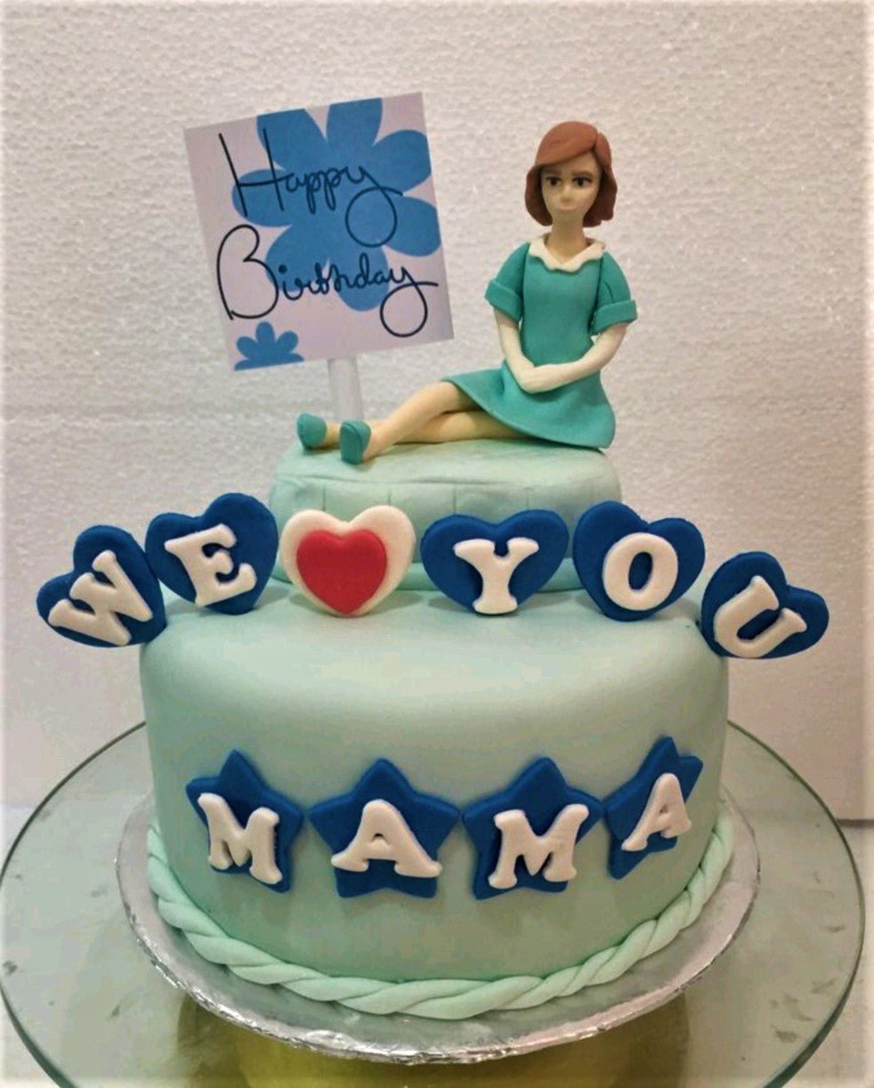 Happy Birthday to mama Cake Images