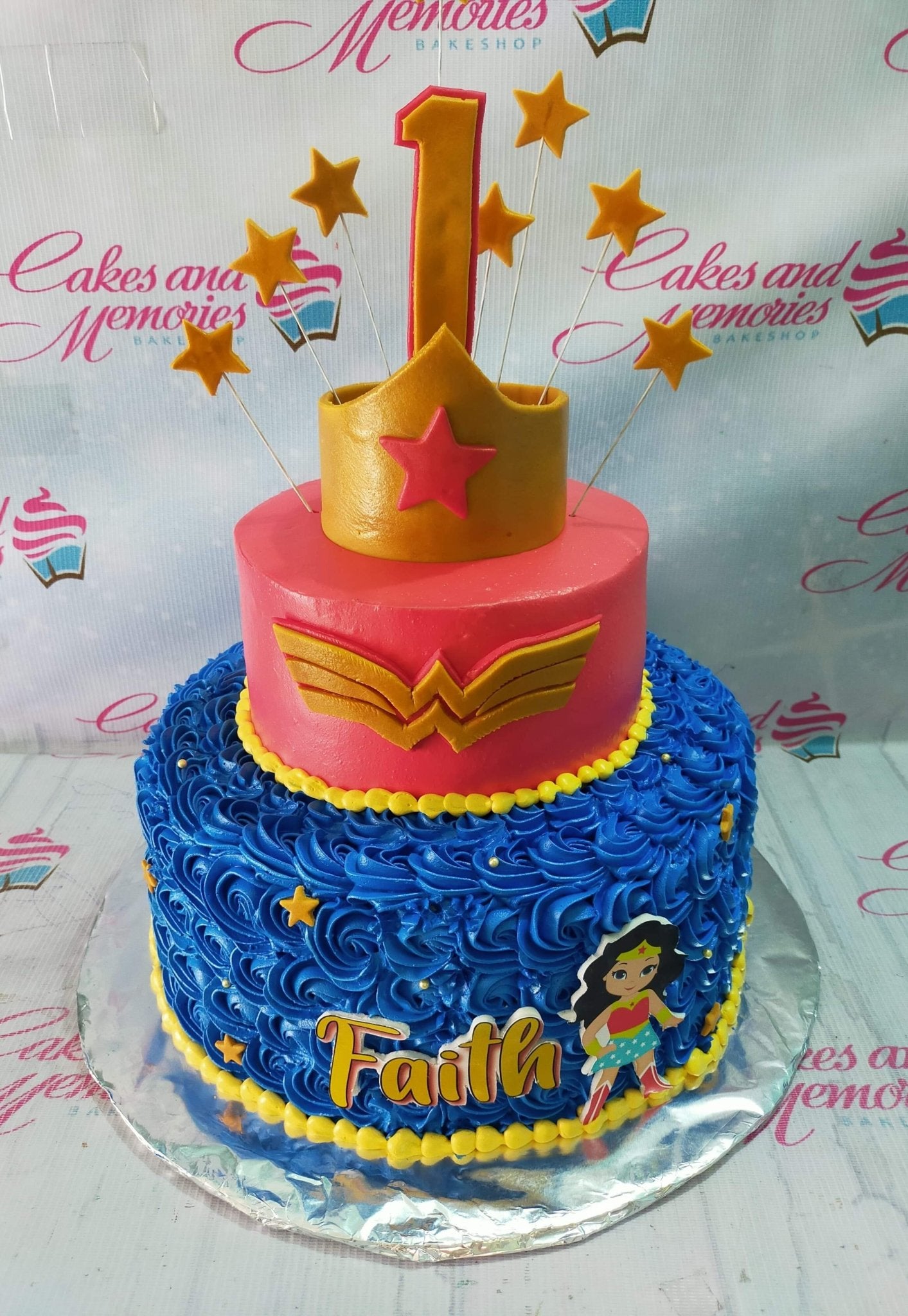 Wonder Woman Cake!~ All designs are... - The Cakerie Cebu | Facebook